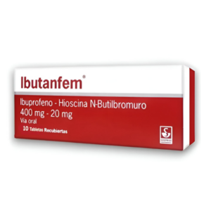 IBUTANFEM 400-20MG X 10 TAB (IBUPROFENO-HIOSCINA BUTILBROMURO) (SIEGFRIED/MEYER)