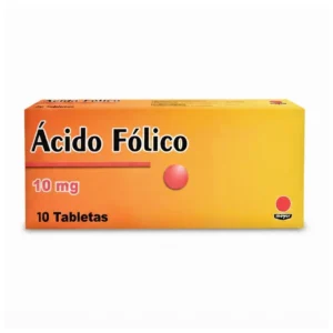 ACIDO FOLICO 10MG X 10 TAB (MEYER/SIEGFRIED)(TABLETAS)