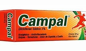 CAMPAL 1% X 50G CREMA (DICLOFENAC SODICO)(SIEGFRIED)