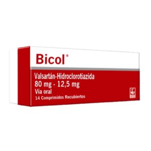 BICOL 80MG/12,5MG X 14 TAB (VALSARTAN + HCT) (SIEGFRIED/MEYER)