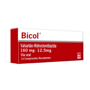 BICOL 160MG/12,5MG X 14 TAB (VALSARTAN+HCT) (SIEGFRIED/MEYER)