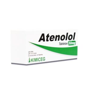 ATENOLOL 50MG X 30 TAB (KIMICEG)