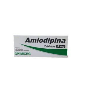 AMLODIPINA 5MG X 30 TAB (KIMICEG)(TABLETAS)