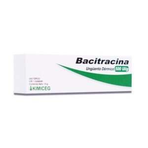 BACITRACINA 500UI UNGUENTO 15GR (KIMICEG) (CREMAS)