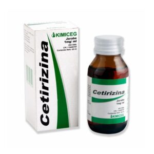CETIRIZINA SUSP 1MG/ML 60ML (KIMICEG)(JARABES)