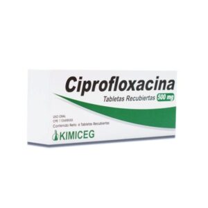 CIPROFLOXACINA 500MG X 6 TAB (KIMICEG)