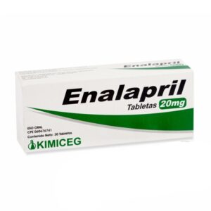 ENALAPRIL 20MG X 30 TAB (KIMICEG)(TABLETAS)
