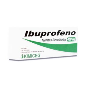 IBUPROFENO 400MG X 10 TAB (KIMICEG)