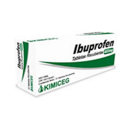 IBUPROFENO 400MG X 10 TAB (KIMICEG)
