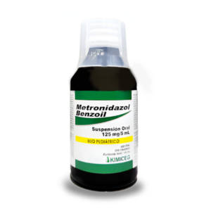 METRONIDAZOL 125MG/5ML SUSP X 120ML PED (KIMICEG)