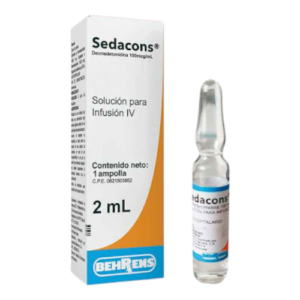 SEDACONS 100MCG/1ML  AMP 2ML DEXMEDETOMIDINA (BEHRENS)