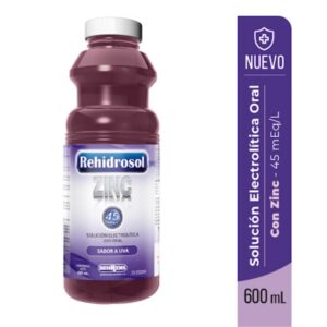 SUERO REHIDROSOL UVA ZINC 600ML (BEHRENS)