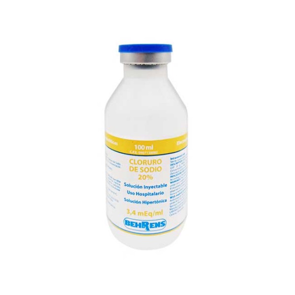 CLORURO DE SODIO 20% 100 ML (BEHRENS)