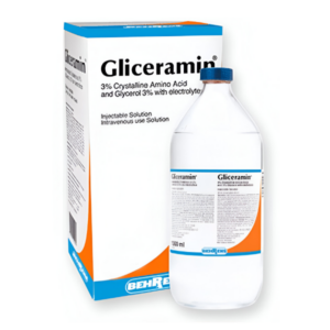 GLICERAMIN 6% X 500ML AMP I.V. (AMINOACIDOS CRISTALINOS+GLICEROL)(BEHRENS)