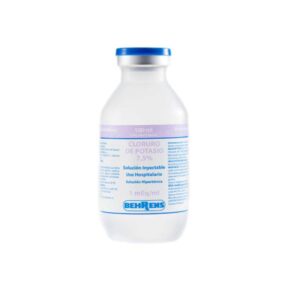 CLORURO DE POTASIO 7.5% 100ML I.V NRO.42 KCL (BEHRENS)(AMPOLLAS)