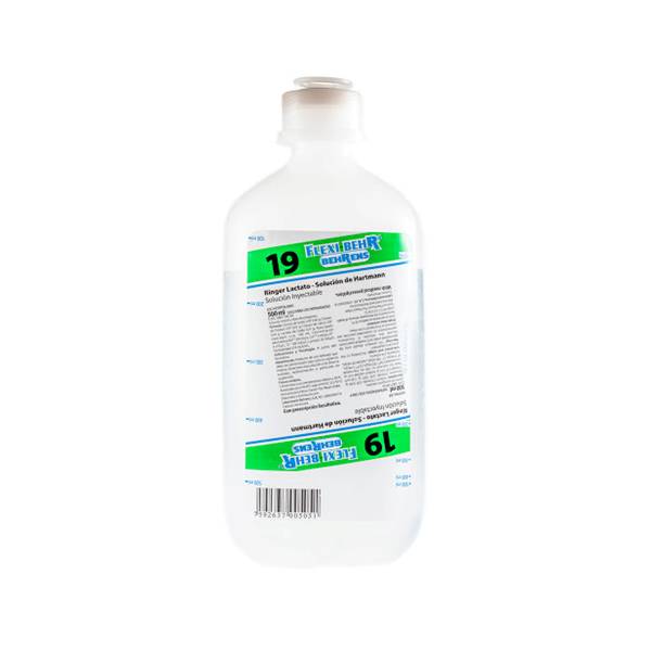 SOLUCION RINGER LACTATO 500ML #19 (BEHRENS)