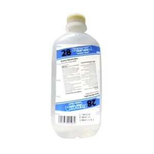 SOLUCION DEXTROSA #28 5% – CLORURO DE SODIO 0,30%  500 ML (BEHRENS)