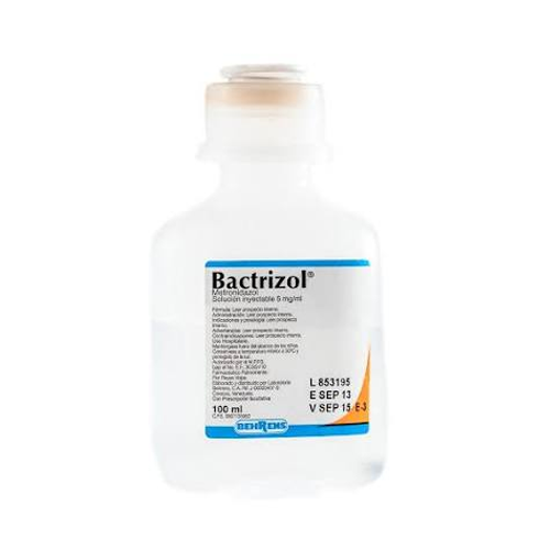 BACTRIZOL 5MG/ML 100ML AMP I.V (METRONIDAZOL)(BEHRENS)