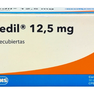 CARVEDIL 12,5 MG X 30 TAB (CARVEDILOL)(BEHRENS)
