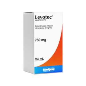 LEVOTEC 750 MG/150 ML AMP (BEHRENS) (LEVOFLOXACINA)