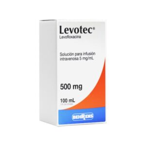 LEVOTEC SOL INTRAVENOSA 500MG/100ML (LEVOFLOXACINA)(BEHRENS)