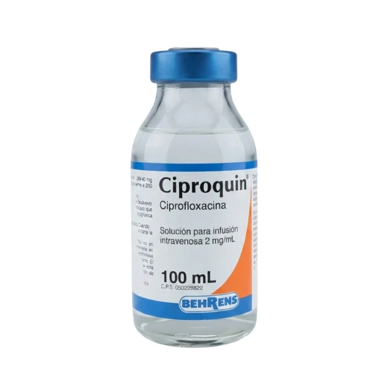 CIPROQUIN 200MG/100ML AMP I.V (CIPROFLOXACINA)(BEHRENS)