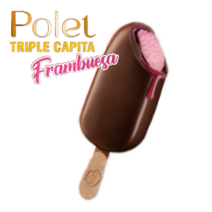 HELADO TRIPLE CAPITA FRAMBUESA 70G (CALI)