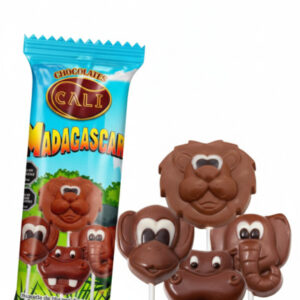 CHUPETAS DE CHOCOLATE MADAGASCAR X 1 UNI