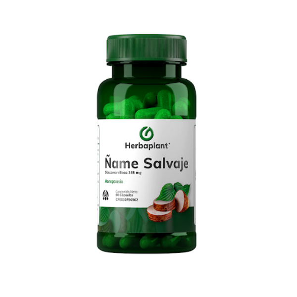 ÑAME SALVAJE 365MG X 60 CAPS (HERBAPLANT)