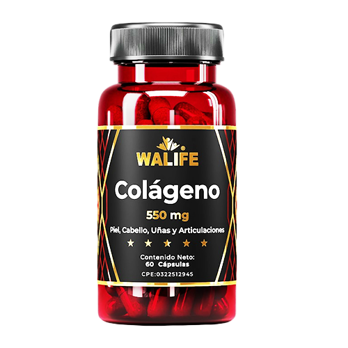 COLAGENO 550MG X 60 CAPS (WALIFE)