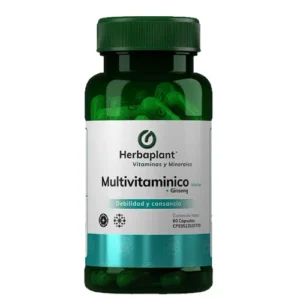 MULTIVITAMINICO + GINSENG X 60 CAP (HERBAPLANT)