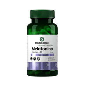 MELATONINA + B6 VALERIANA X 60 CAPS (HERBAPLANT)(TABLETAS)