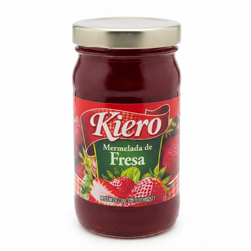 MERMELADA FRESA 230GR (KIERO)(MISCELANEOS)