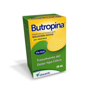 BUTROPINA N-BUTILBROMURO DE HIOSCINA SOL ORAL GOTAS 20ML (VINCENTI)