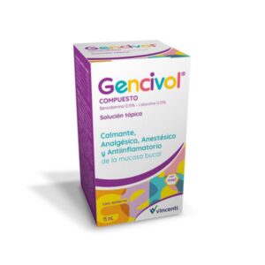 GENCIVOL 0,15/0,15 SOL 15ML (BENCIDAMINA) (GOTAS) VINCENTI