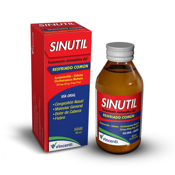 SINUTIL 325MG/32MG/4MG/15ML JBE X 90ML (VINCENTI)(JARABES)