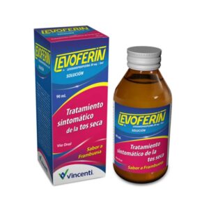 LEVOFERIN JBE 30MG/5ML X 90ML (LEVODROPROPIZINA)(VINCENTI)