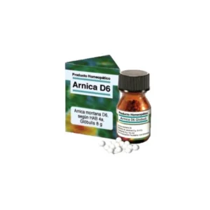 ARNICA D6 GLOB X 8 GRS (PRODUCTO HOMEOPATICO)(TABLETAS)