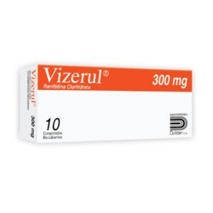 VIZERUL 300MG X 10 COMP (RANITIDINA) (TABLETAS) (DOLLDER)