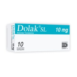 DOLAK SL 10MG X 10 COMP (KETOROLAC)(DOLLDER)
