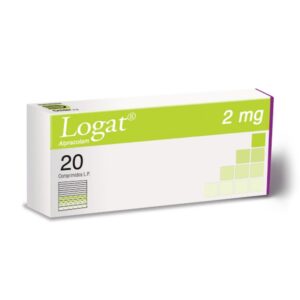 LOGAT L.P 2MG X 20 TAB (ALPRAZOLAM) (PSICOTROPICOS) (DOLLDER)