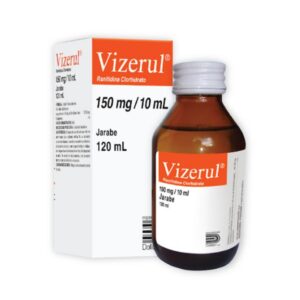 VIZERUL 150MG/10ML X 120ML JBE(RANITIDINA)(DOLLDER)