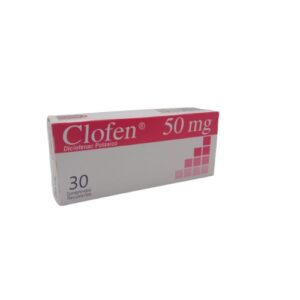CLOFEN 50MG X 30 COMP (DICLOFENAC POTASICO) (TABLETAS) (DOLLDER)