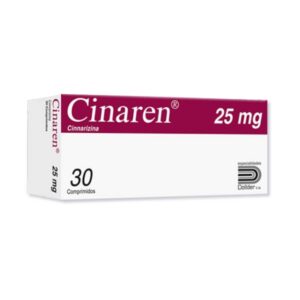CINAREN 25MG X 30 CAP (CINNARIZINA)(DOLLDER)