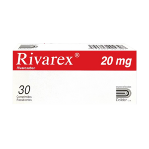 RIVAREX 20 MG X 30 TAB (RIVAROXABAN) (DOLLDER)