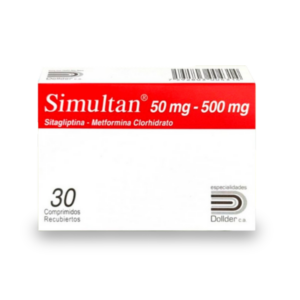 SIMULTAN 50MG/500MG X 30 TAB (SITAGLIPTINA/METFORMINA)(DOLLDER)