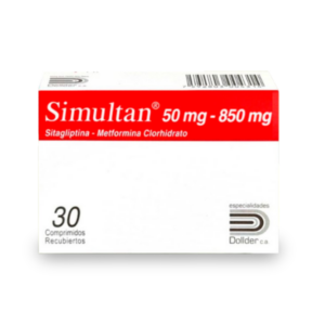 SIMULTAN 50MG/850MG X 30 COMP (SITAGLIPTINA/METFORMINA)(DOLLDER)