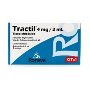 TRACTIL 4MG/2ML I.M KIT X AMP (TIOCOLCHICOSIDO)(RONAVA)