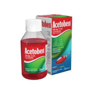 ACETOBEN 100MG/5ML JBE X 120ML (GUAIFENESINA)(RONAVA)