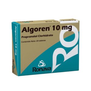 ALGOREN 10MG X 20 TAB (PROPRANOLOL)(RONAVA)